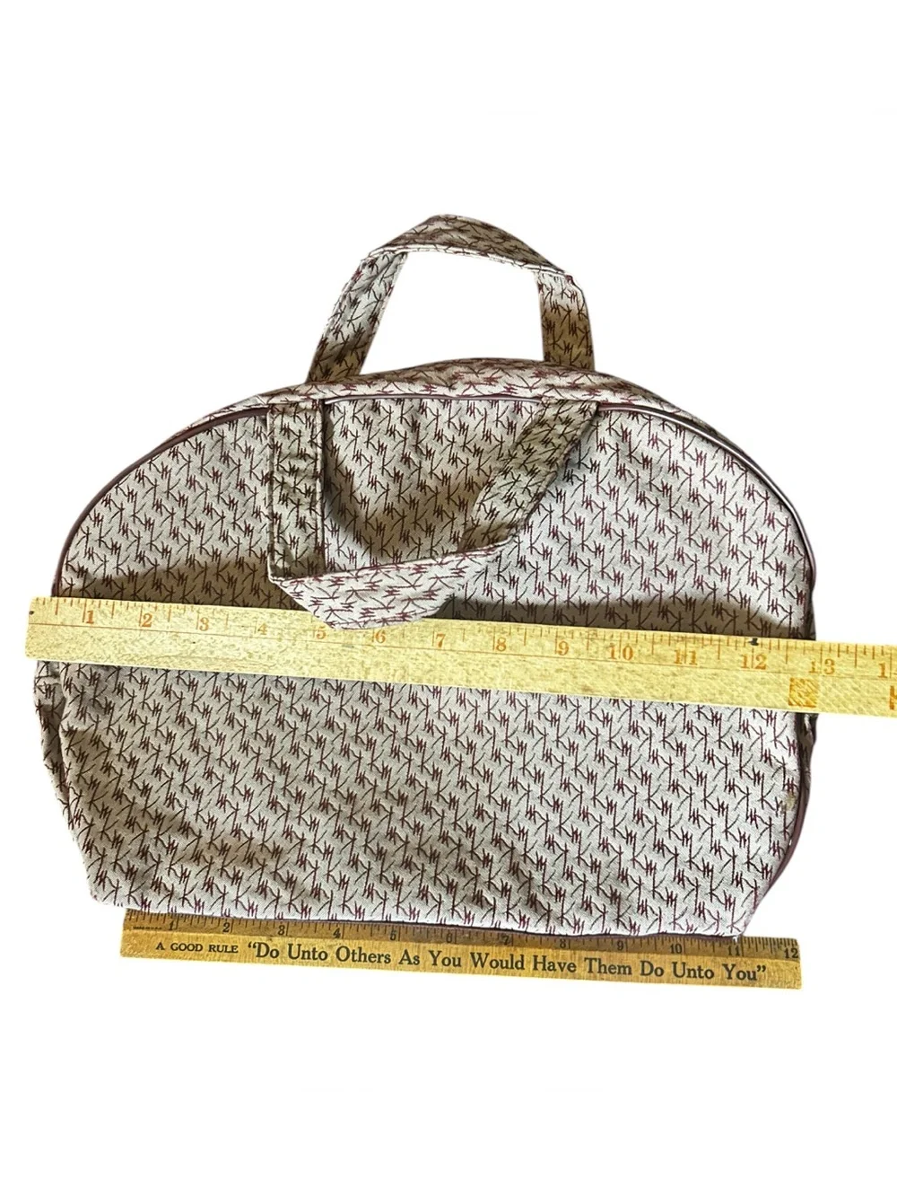 Vintage Monogram Cosmetic Bag READ